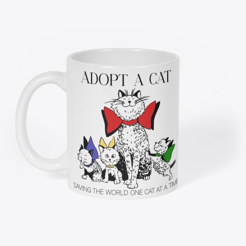 Adopt a Cat Logo